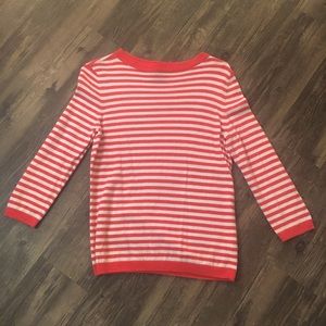 Talbots Striped Crewneck Sweater